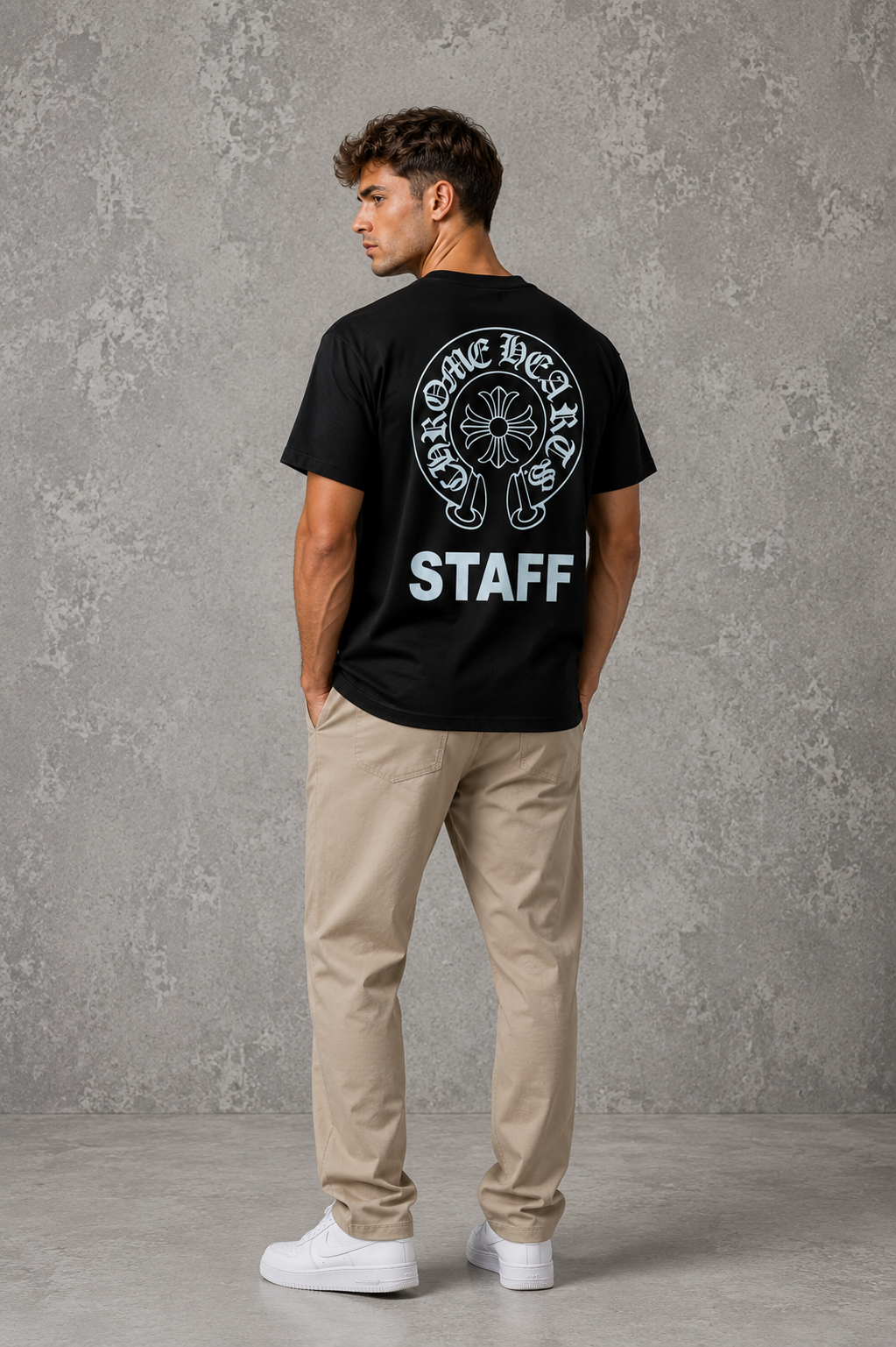 Chrom Heart Staff T Shirt
