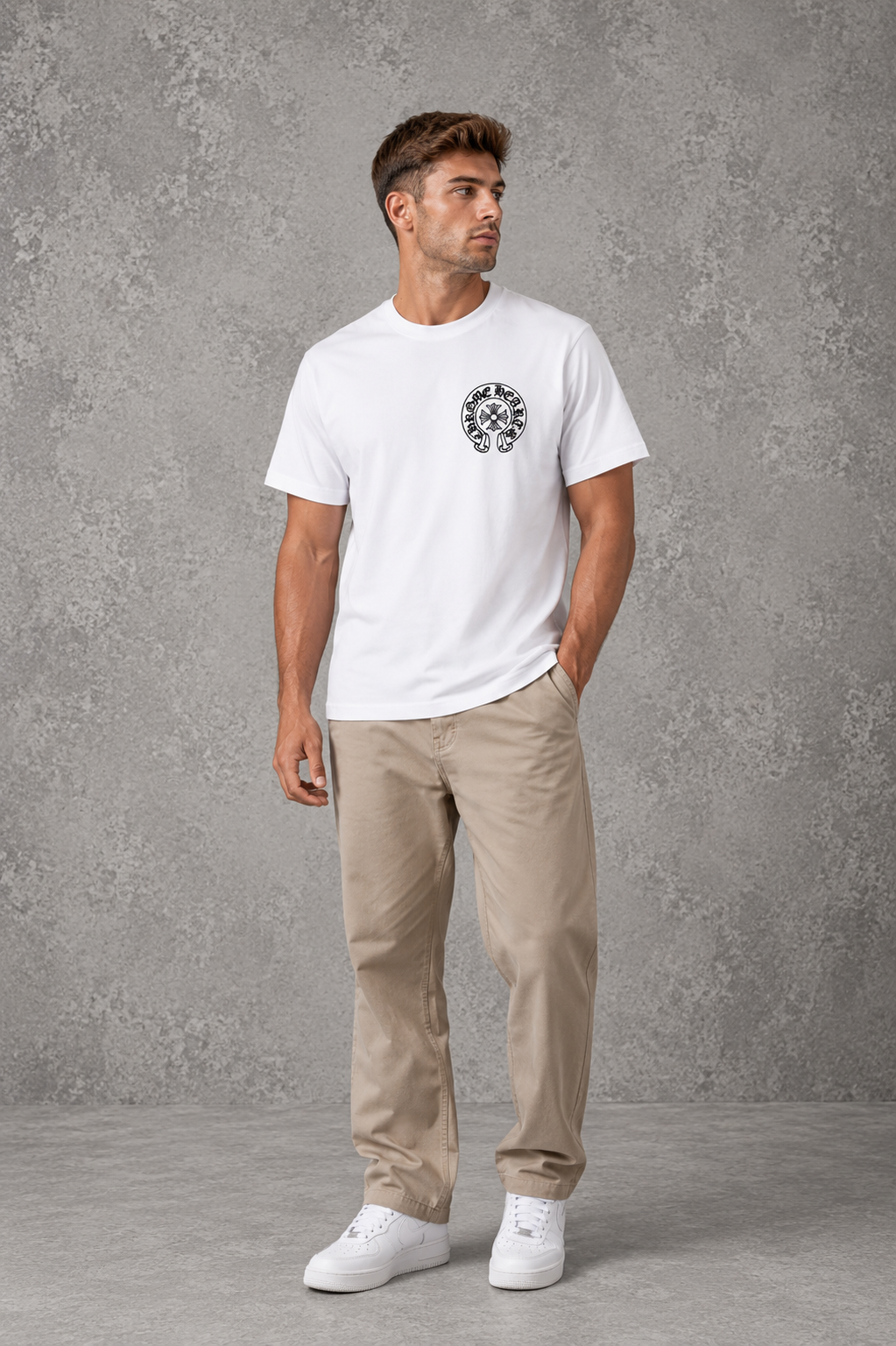 Chrom Heart Staff T Shirt