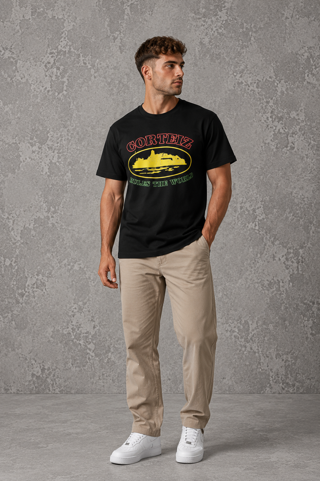 Cortiz Rule The World T Shirt
