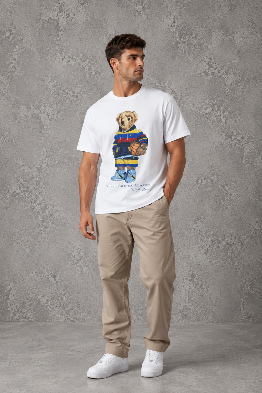 Rl Basket Ball Bear T Shirts