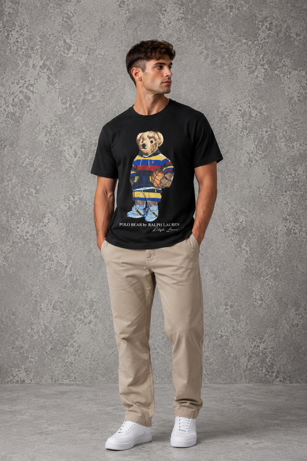 Rl Basket Ball Bear T Shirts
