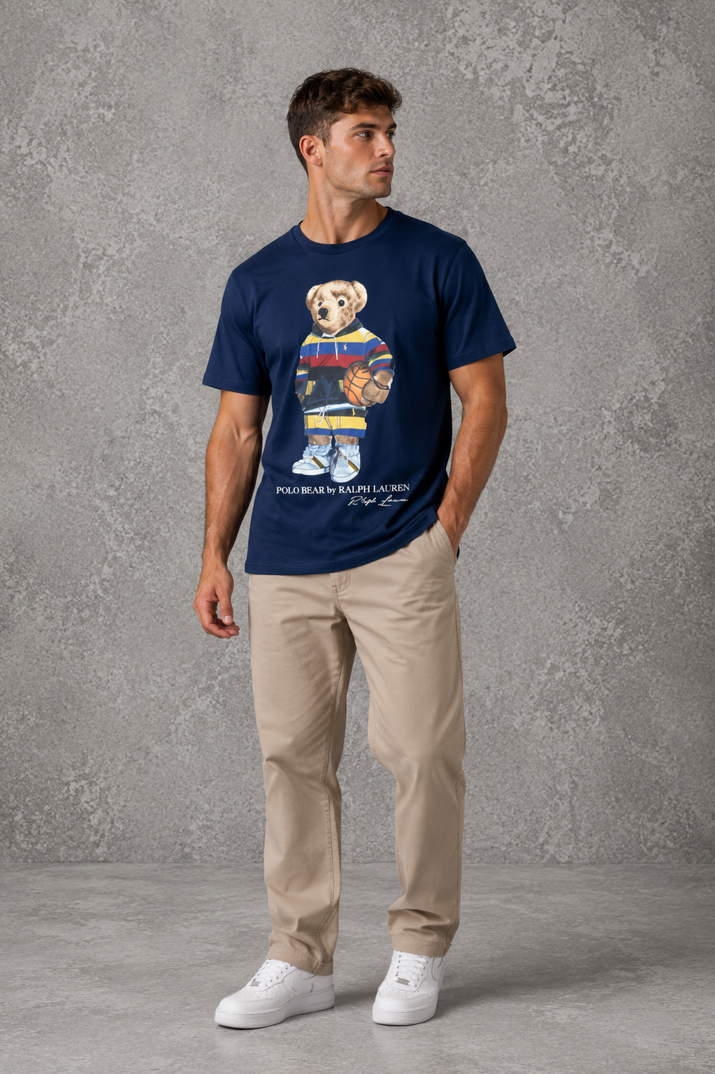 Rl Basket Ball Bear T Shirts