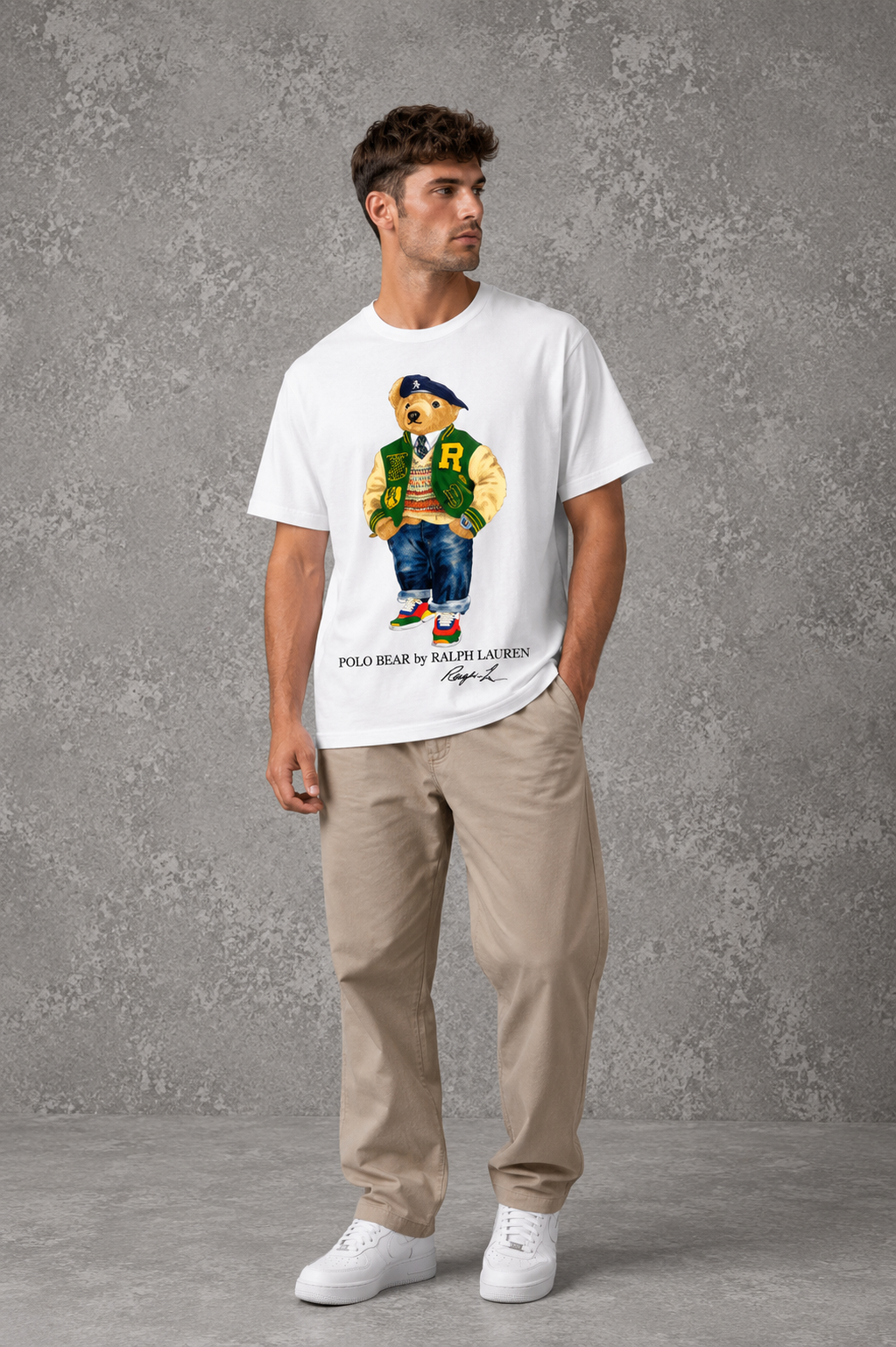 Rl Bear Preppy Style