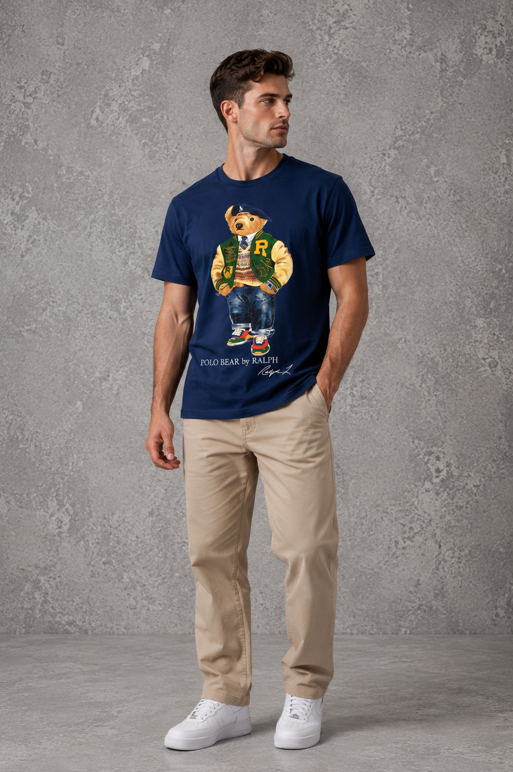 Rl Bear Preppy Style