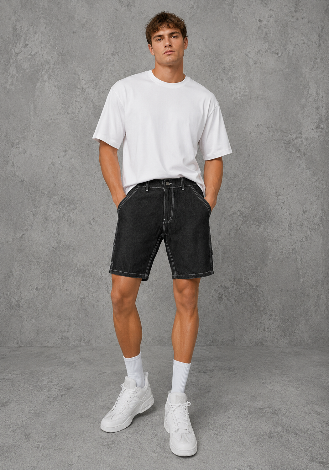 carheart denim shorts