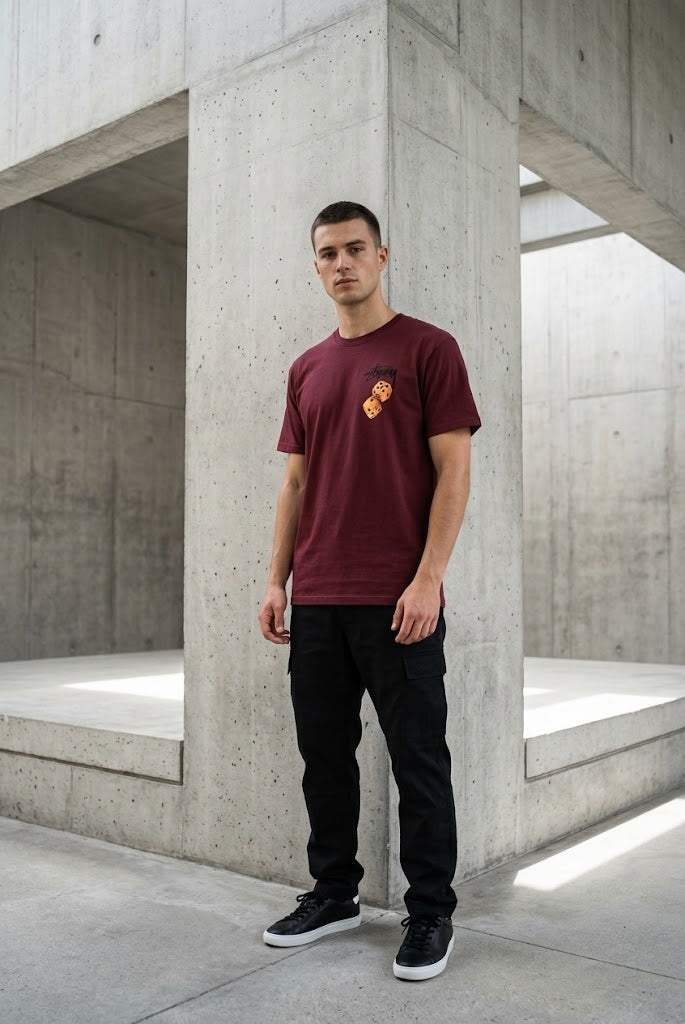 Maroon T-Shirt 357