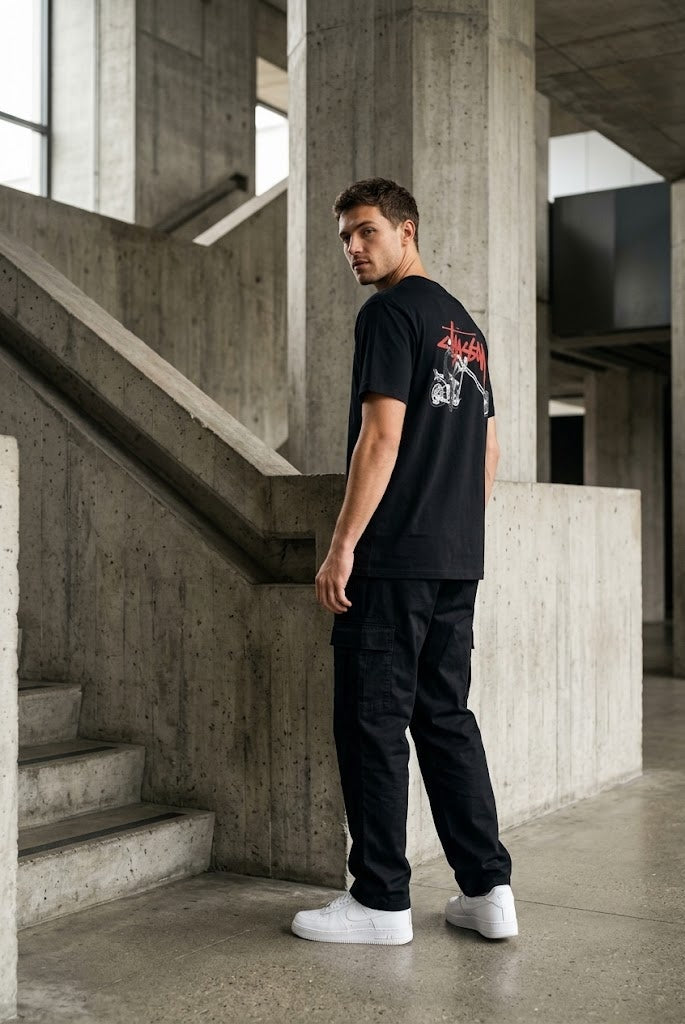 Black T-Shirt 337