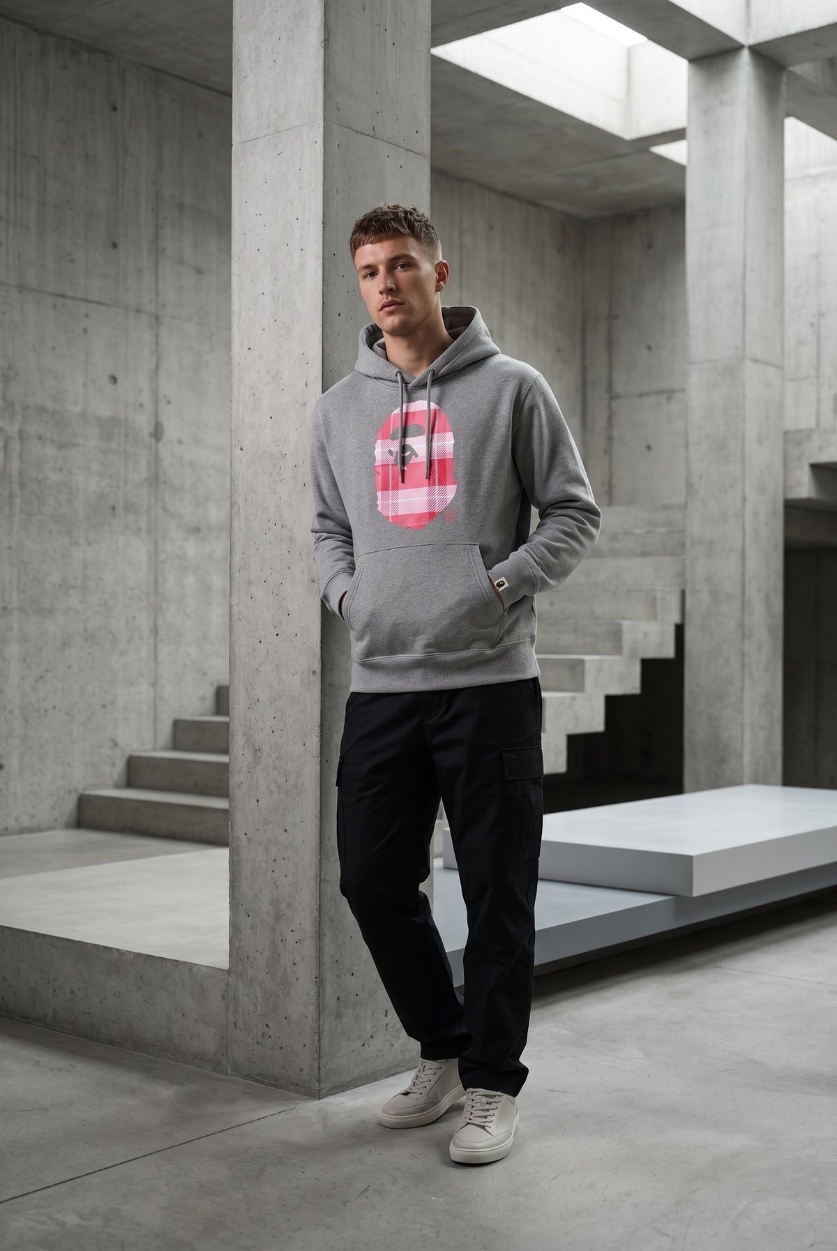 Essential Grey Hoodie 073