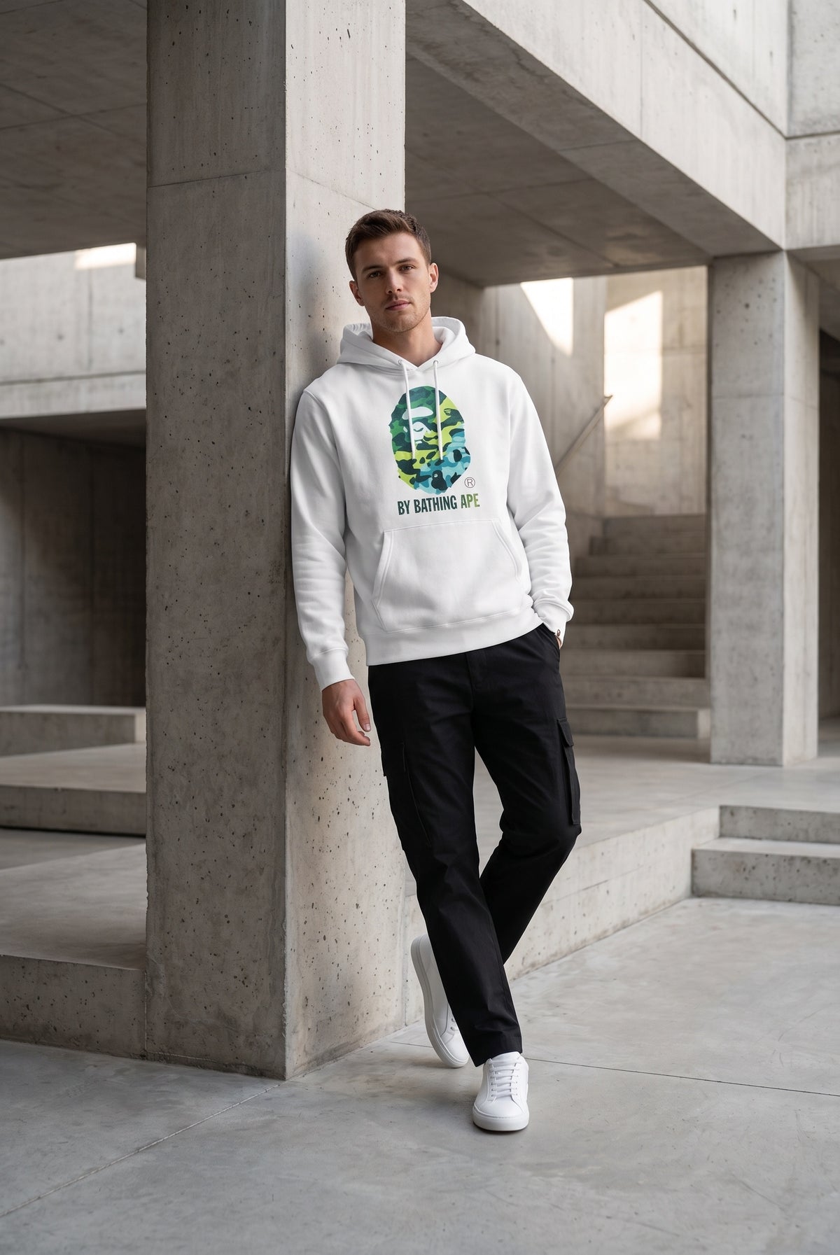 Essential White Hoodie 151