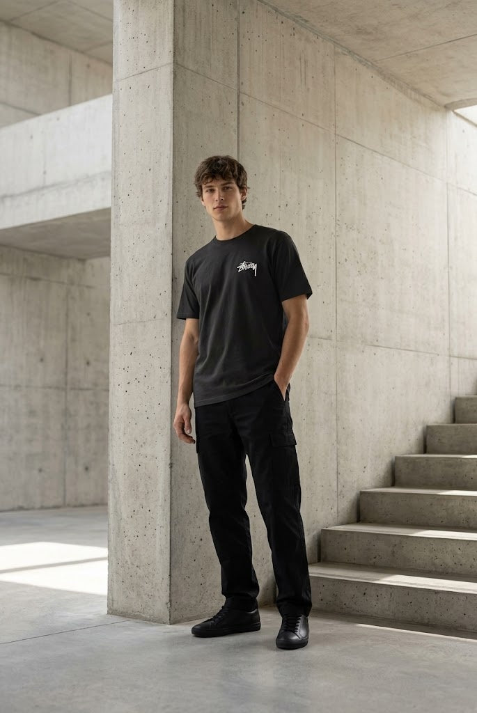 Black T-Shirt 208