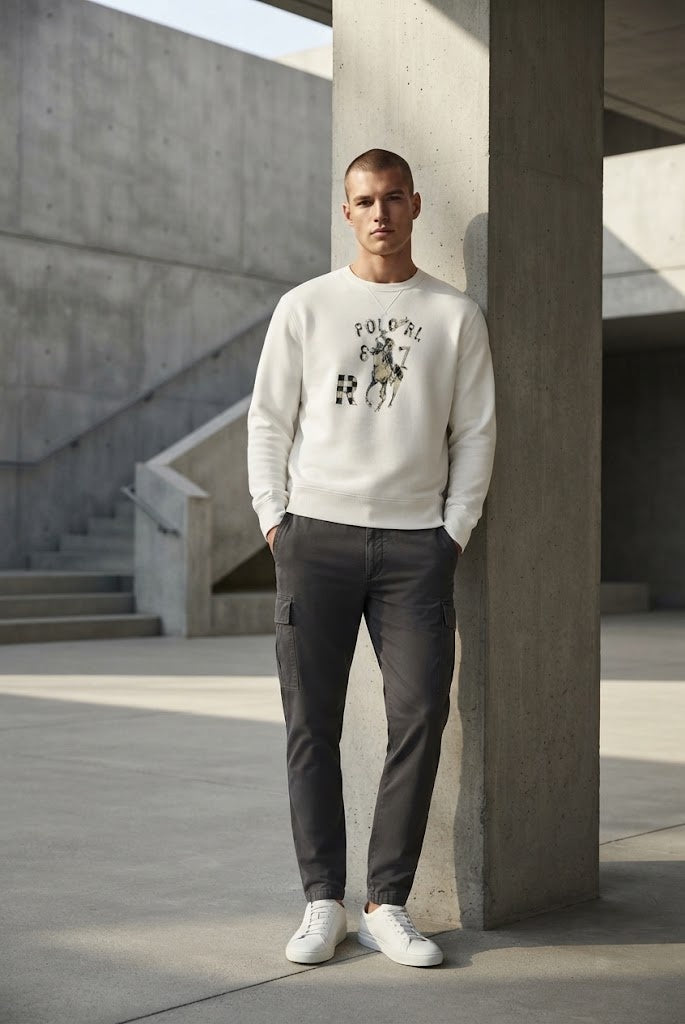 White Sweatshirt 204