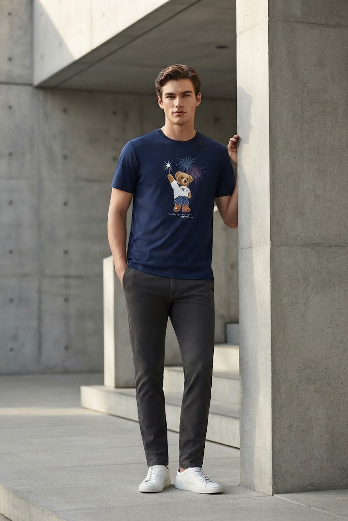 Blue T-Shirt 048