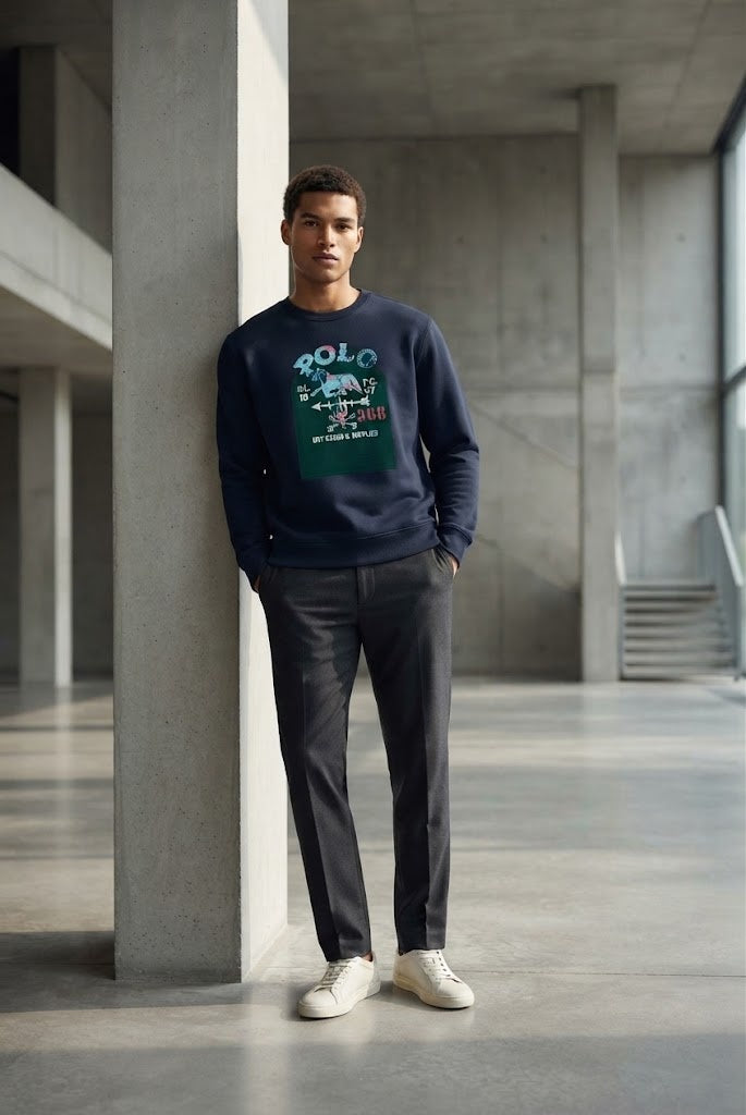 Blue Sweatshirt 048