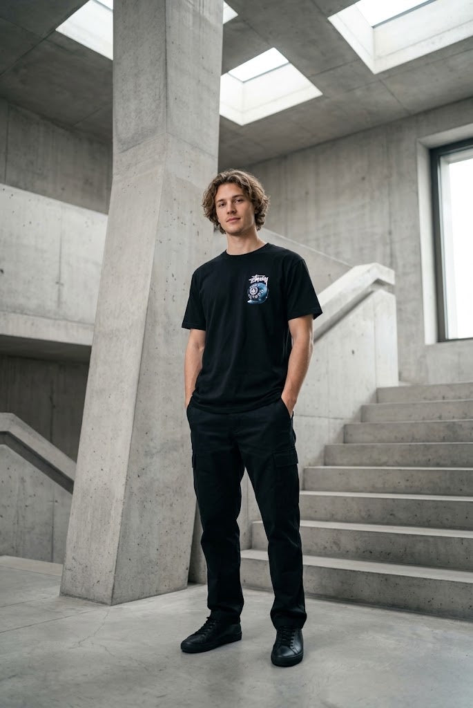 Black T-Shirt 360