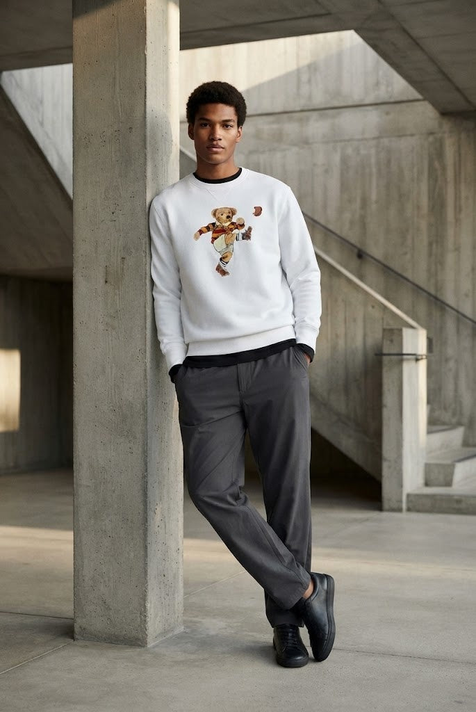 White Sweatshirt 191