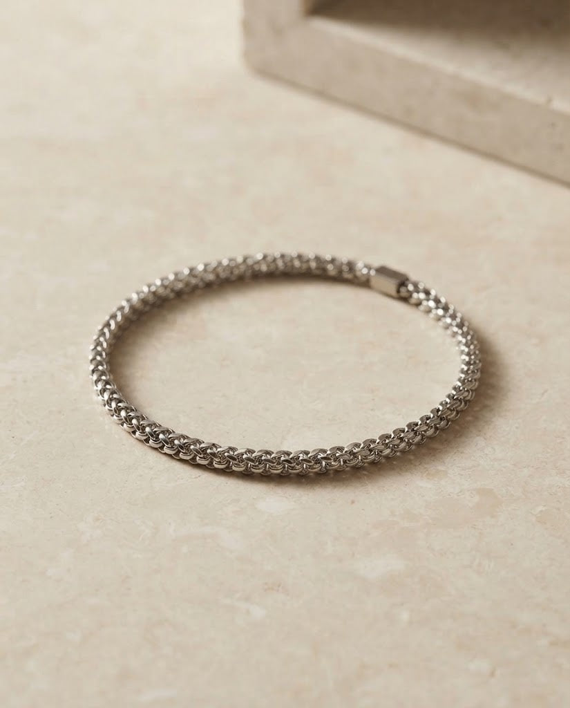 Silver Chain Bracelet 002