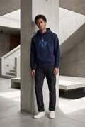 Essential Blue Hoodie 048