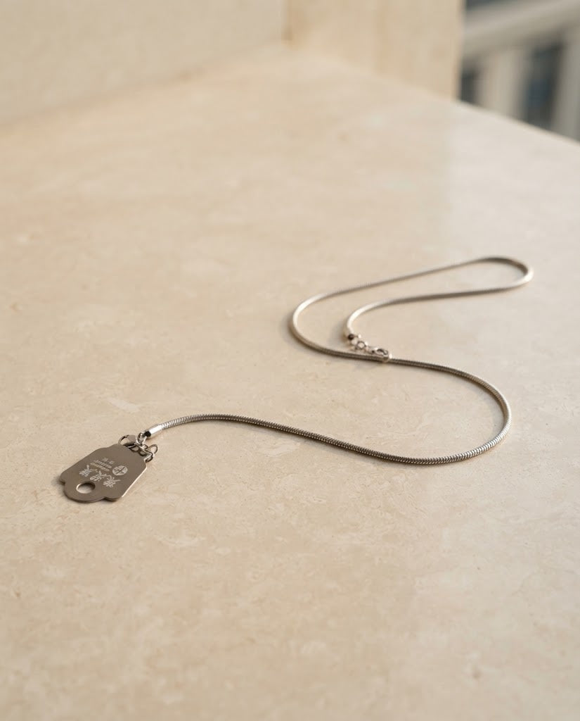 Silver Chain Neck Chain 004