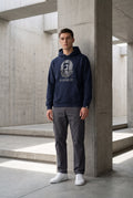 Essential Blue Hoodie 040