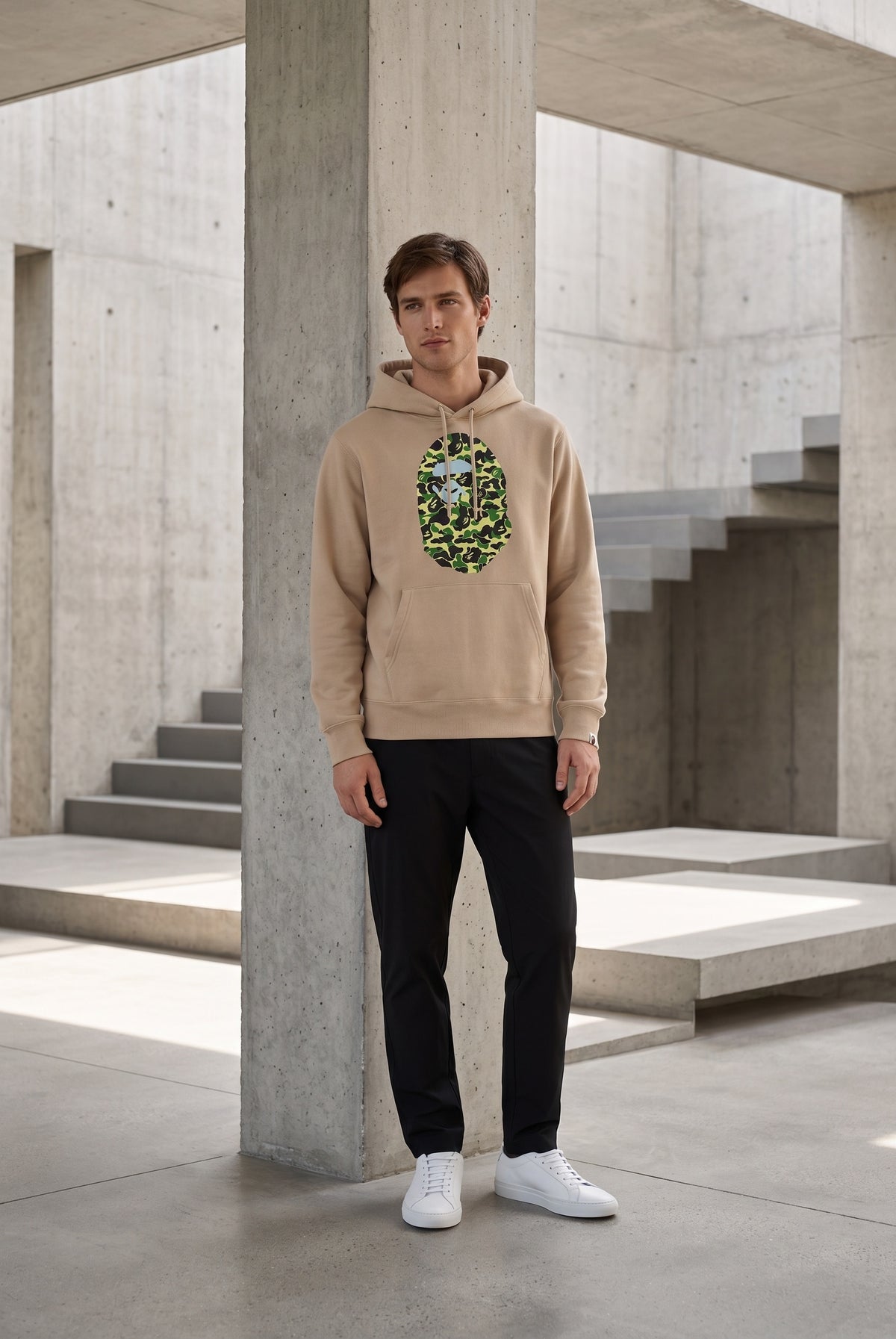 Essential Beige Hoodie 121