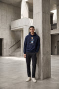 Essential Blue Hoodie 052