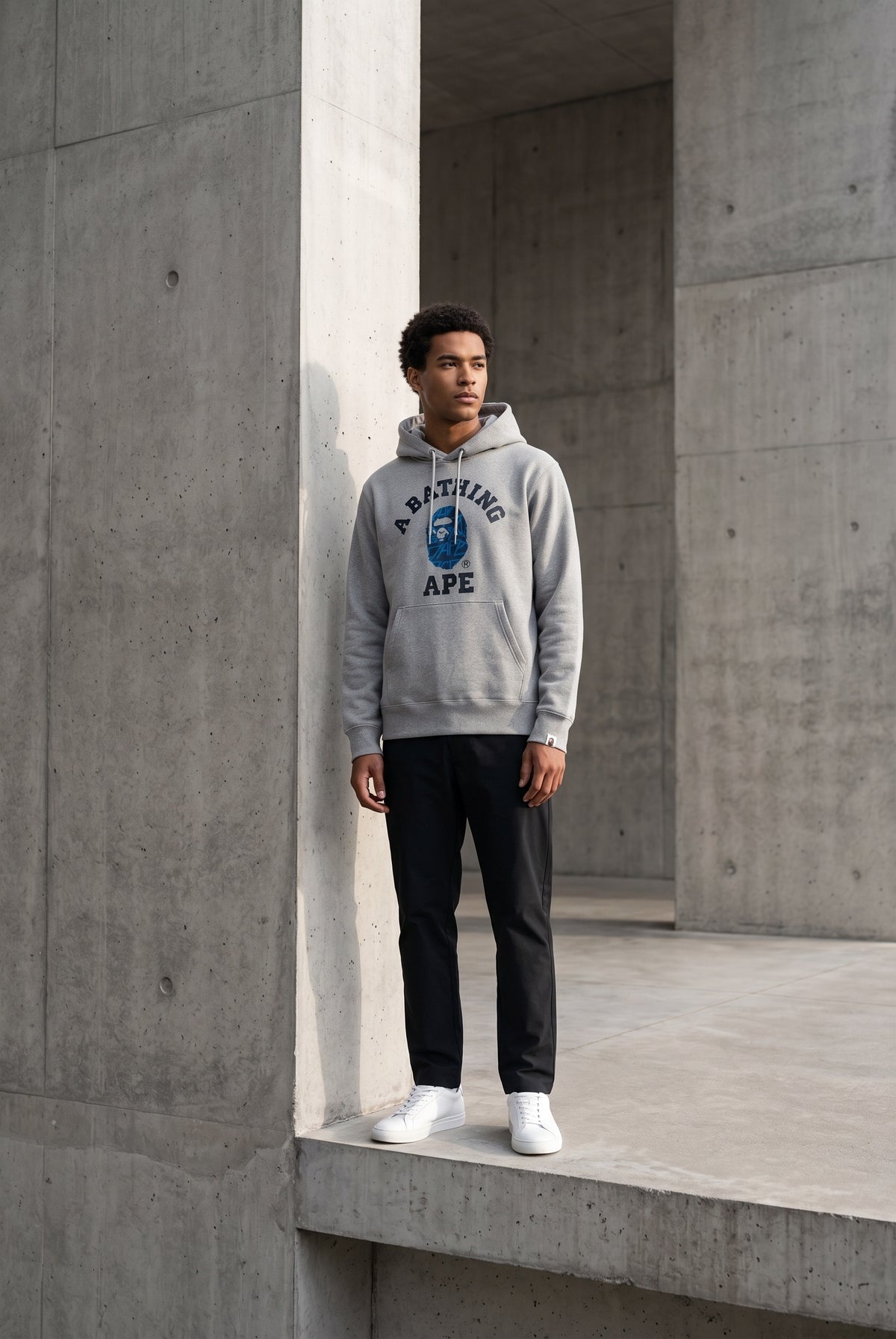 Essential Grey Hoodie 071
