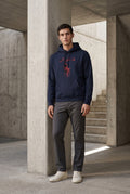 Essential Blue Hoodie 049