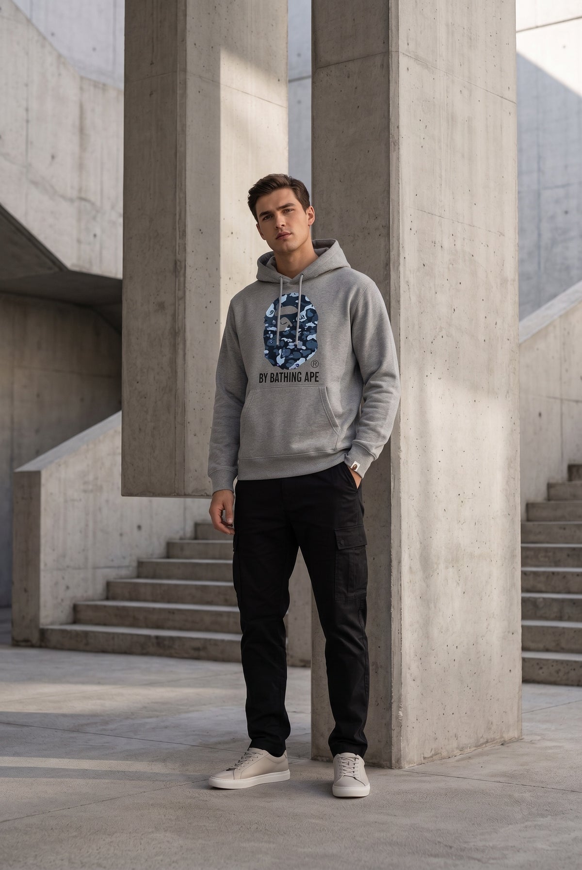 Essential Grey Hoodie 091