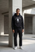 Essential Black Hoodie 014
