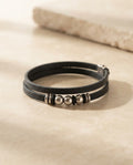 Black Bead Bracelet 008