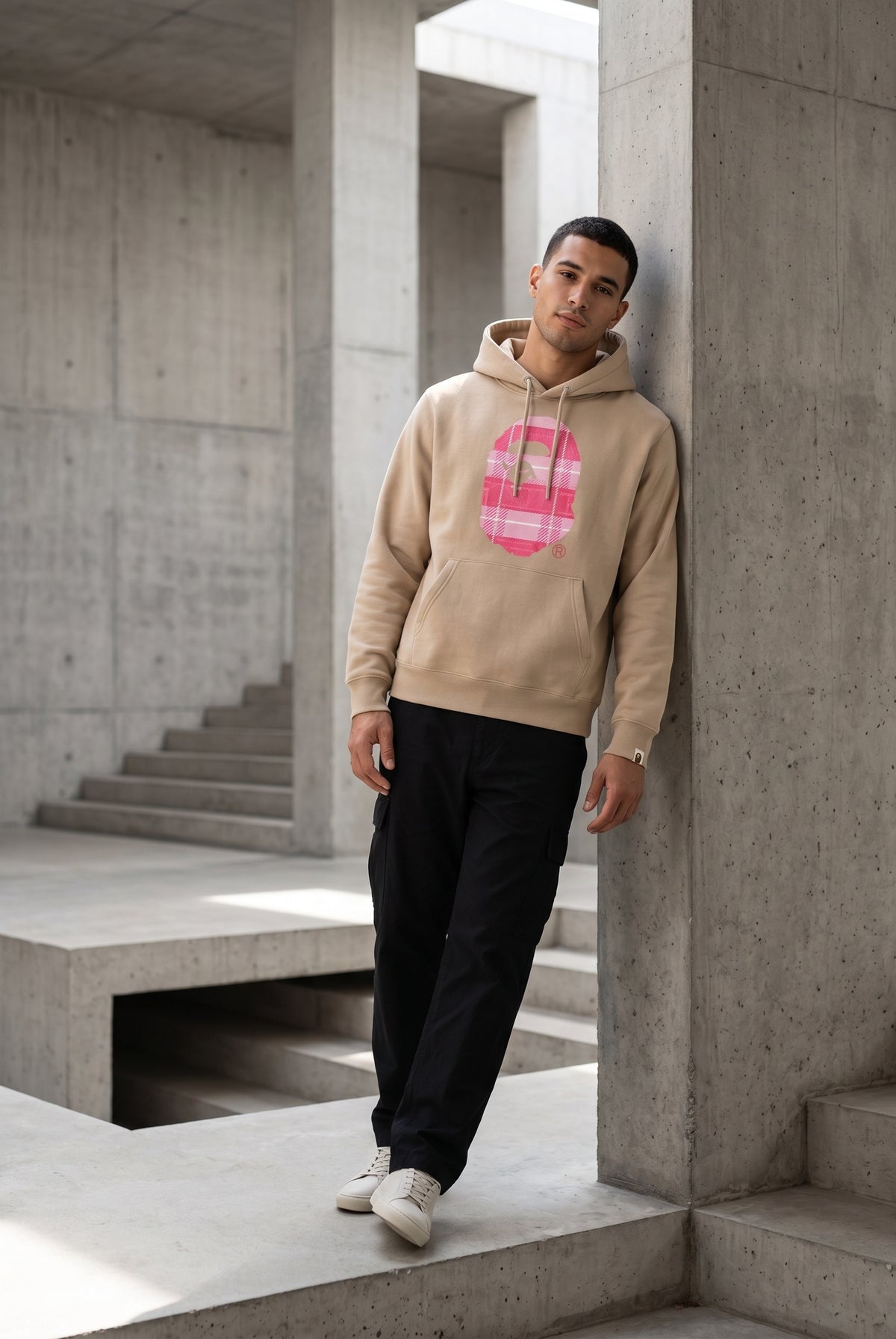 Essential Beige Hoodie 103