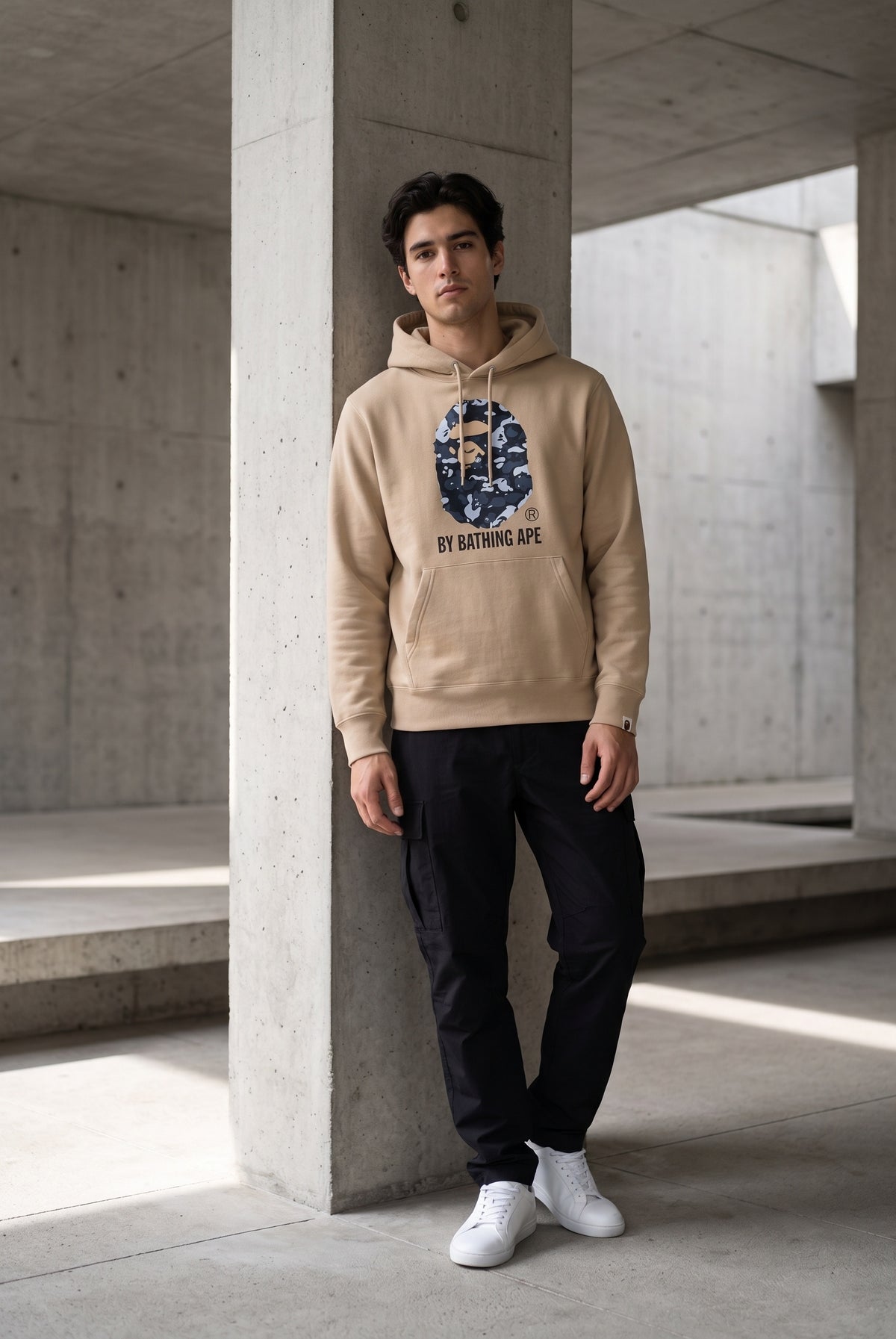 Essential Beige Hoodie 108