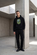 Essential Black Hoodie 031