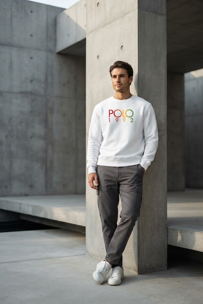 White Sweatshirt 189