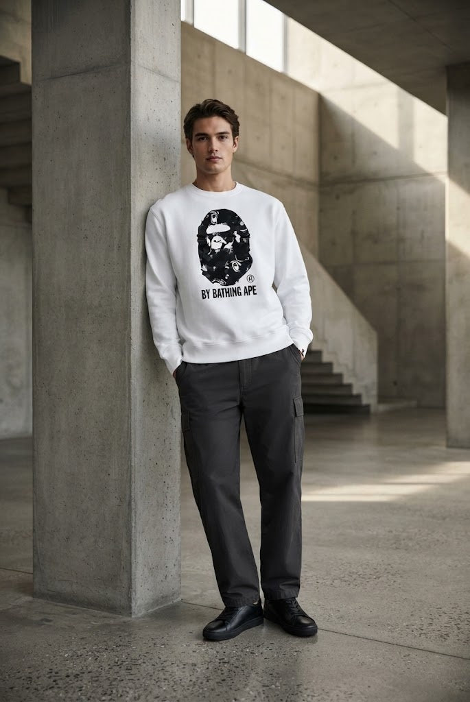 White Sweatshirt 222