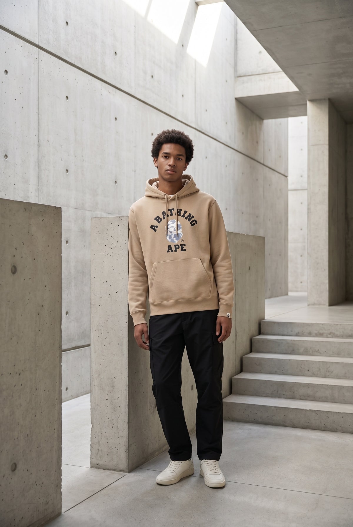 Essential Beige Hoodie 109