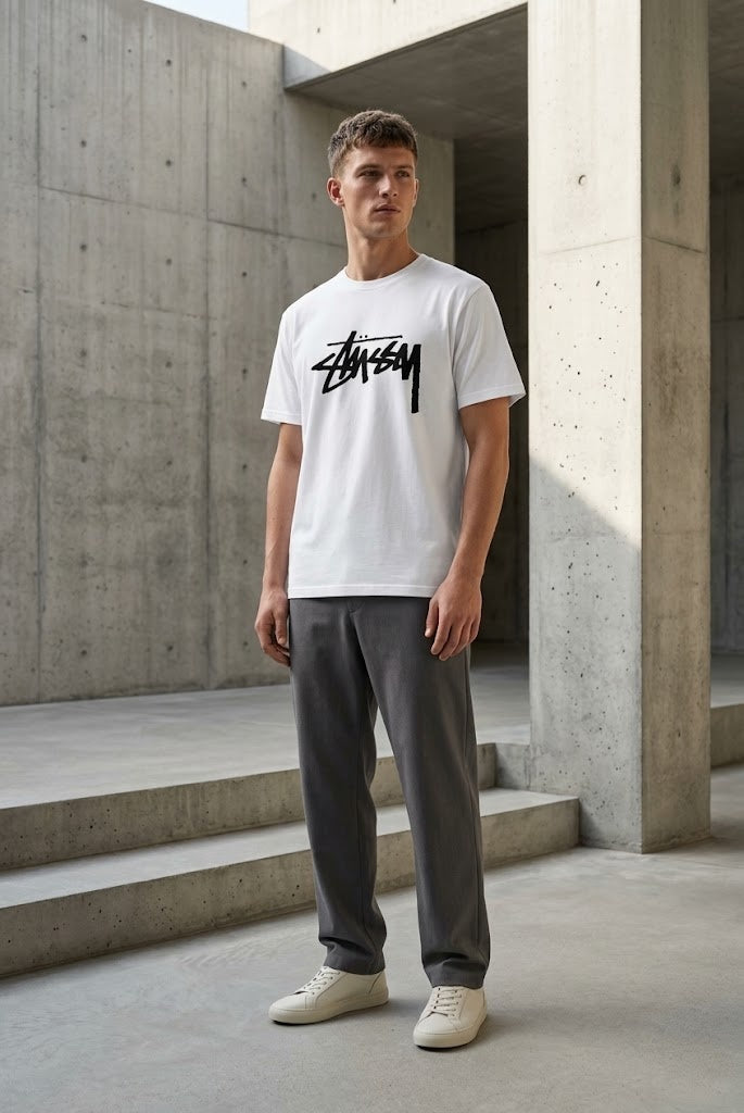 White T-Shirt 190