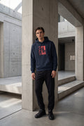 Essential Blue Hoodie 046
