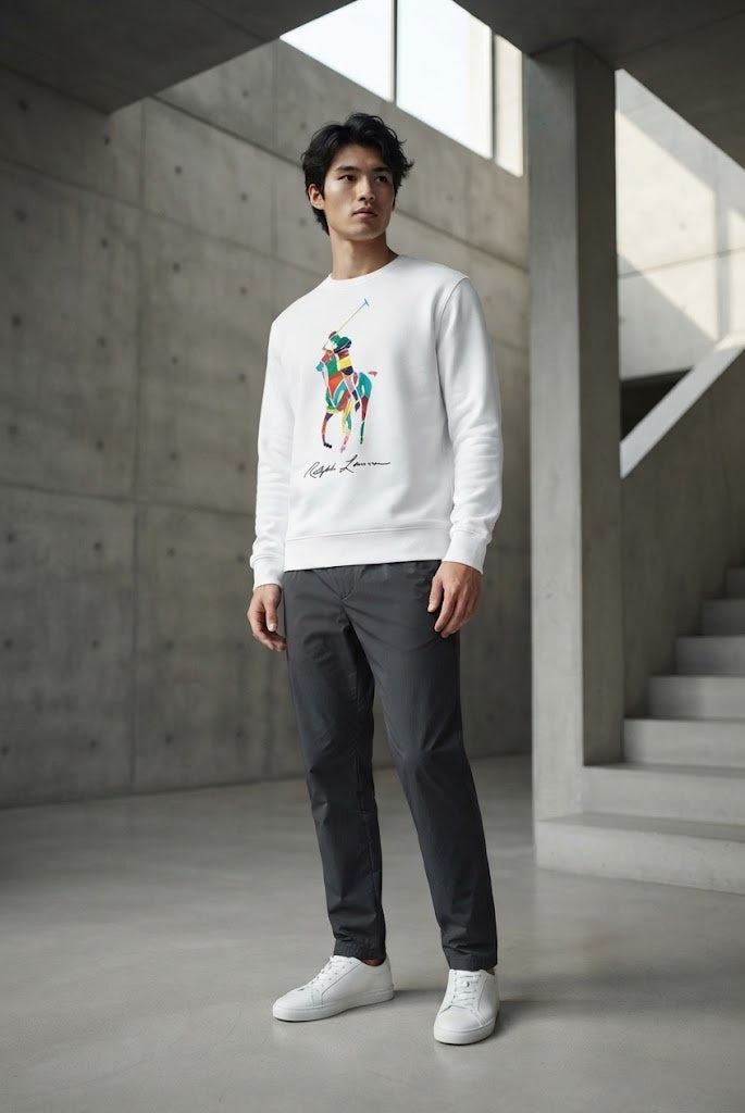 White Sweatshirt 200