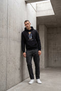 Essential Black Hoodie 021
