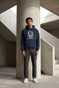 Essential Blue Hoodie 041