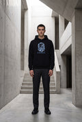 Essential Black Hoodie 013