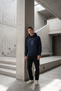 Essential Blue Hoodie 043