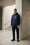 Essential Blue Hoodie 035
