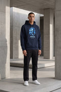 Essential Blue Hoodie 057