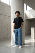 Blue Casual Pants 003