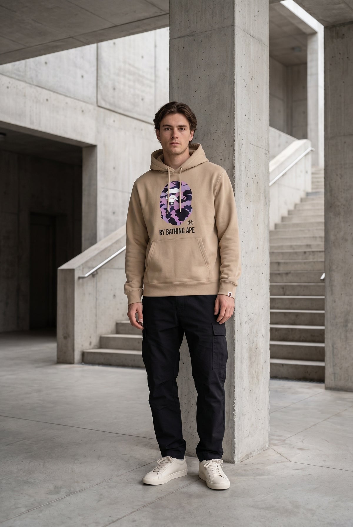 Essential Beige Hoodie 119