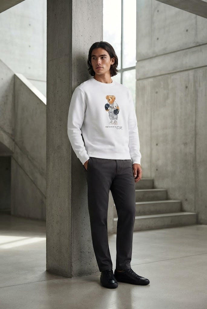 White Sweatshirt 195